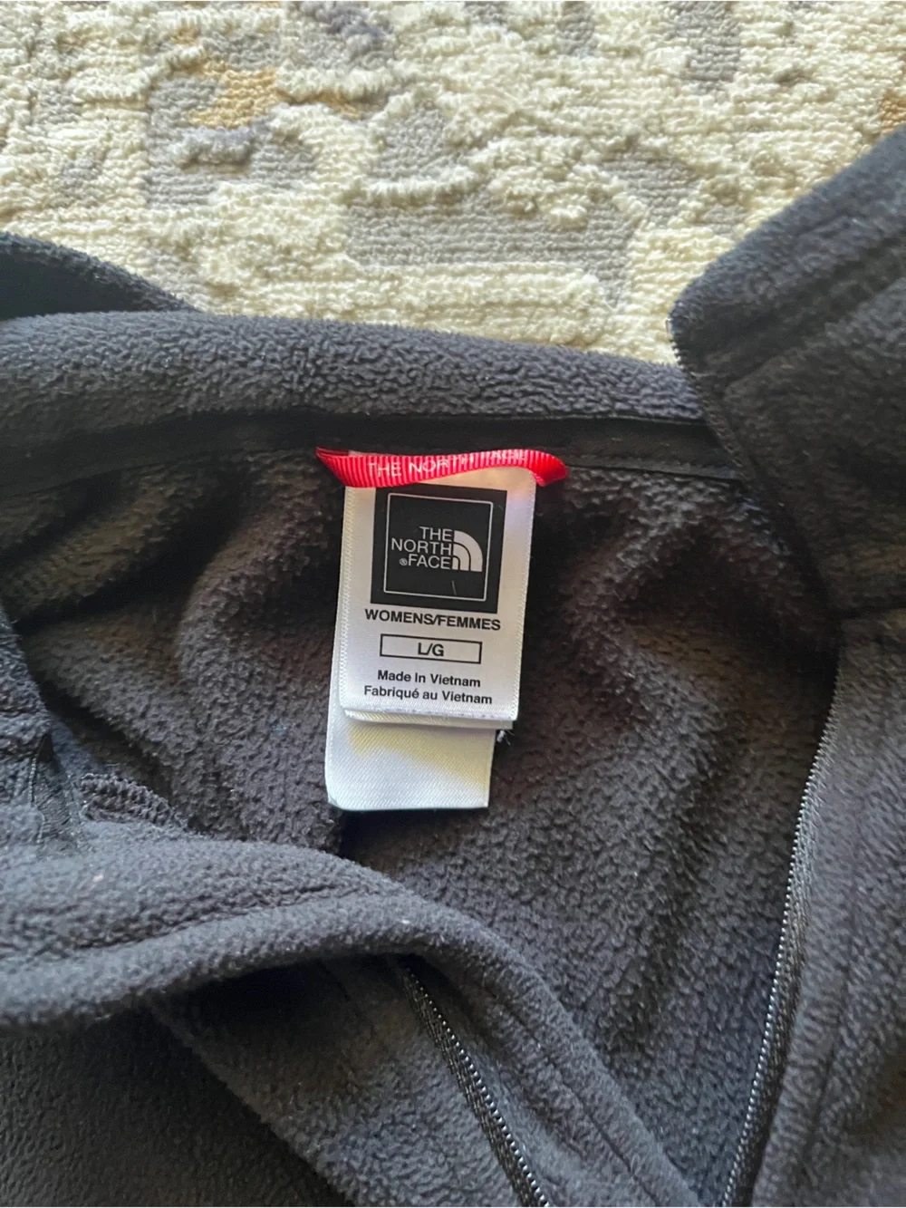 The North Face Men's Black Half-Zip Fleece Pullover